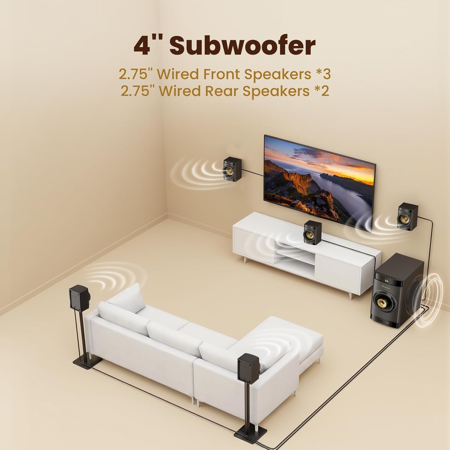Système de son surround compac - Home Cinema Compact avis et prix