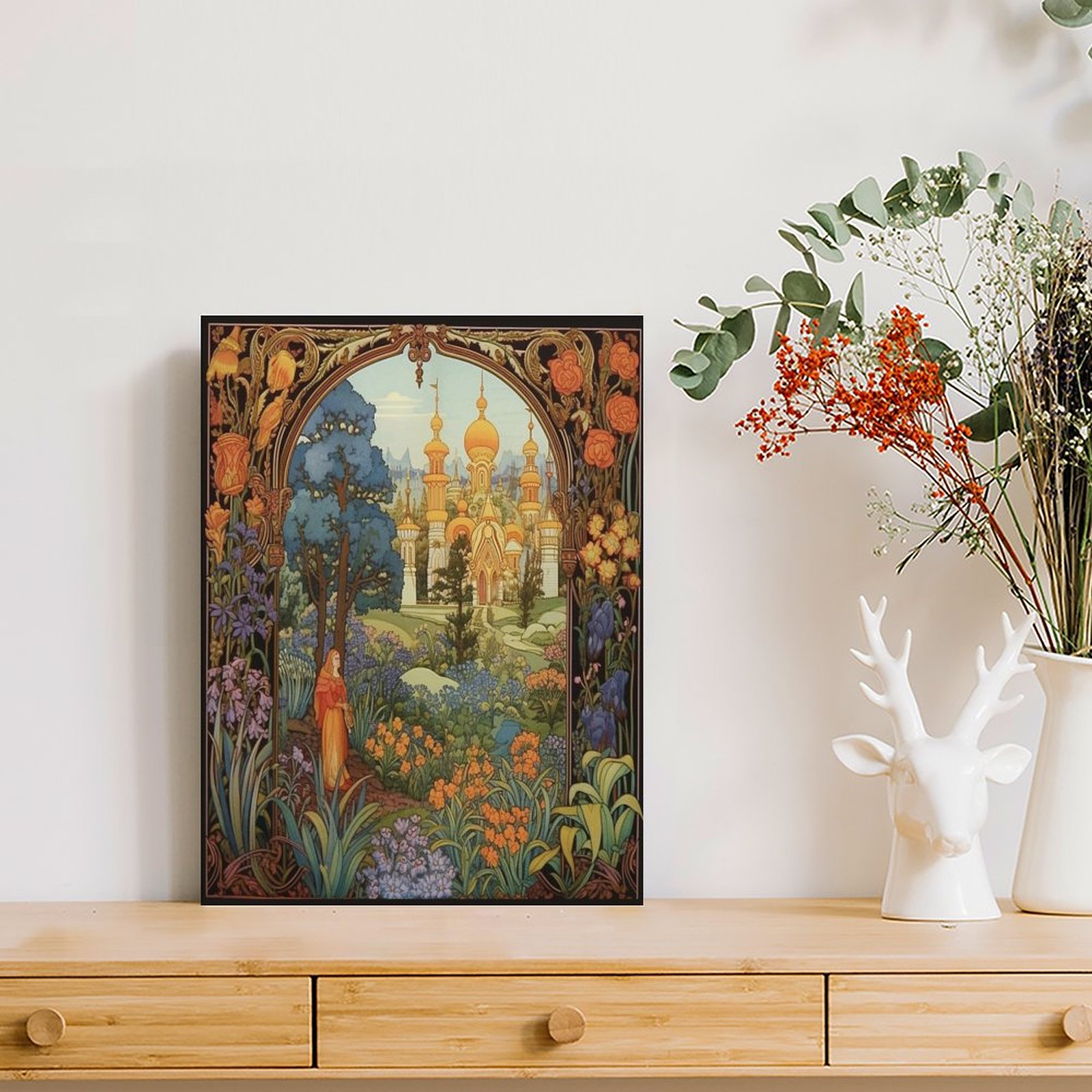 Vasilisa la belle à la cabane  - Home Cinema Wall avis et prix