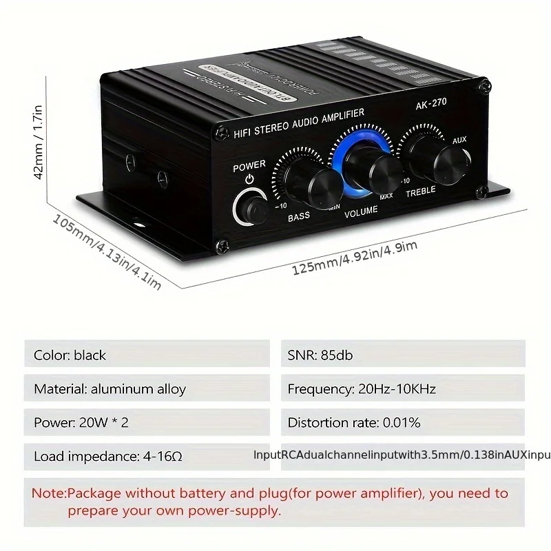 Mini amplificateur de puissanc - Home Cinema Compact avis et prix
